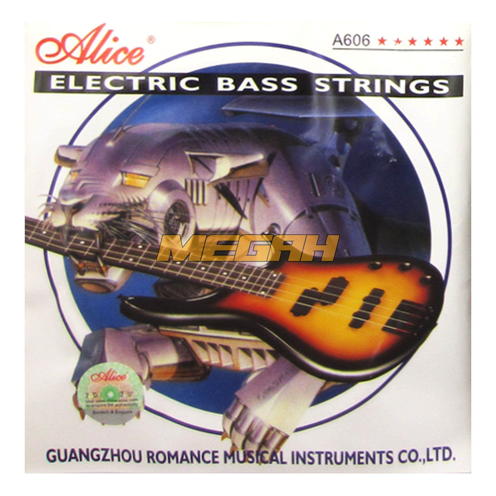 SENAR ALICE BASS A606-M - 6 STRING (SG209) - Megah Sport
