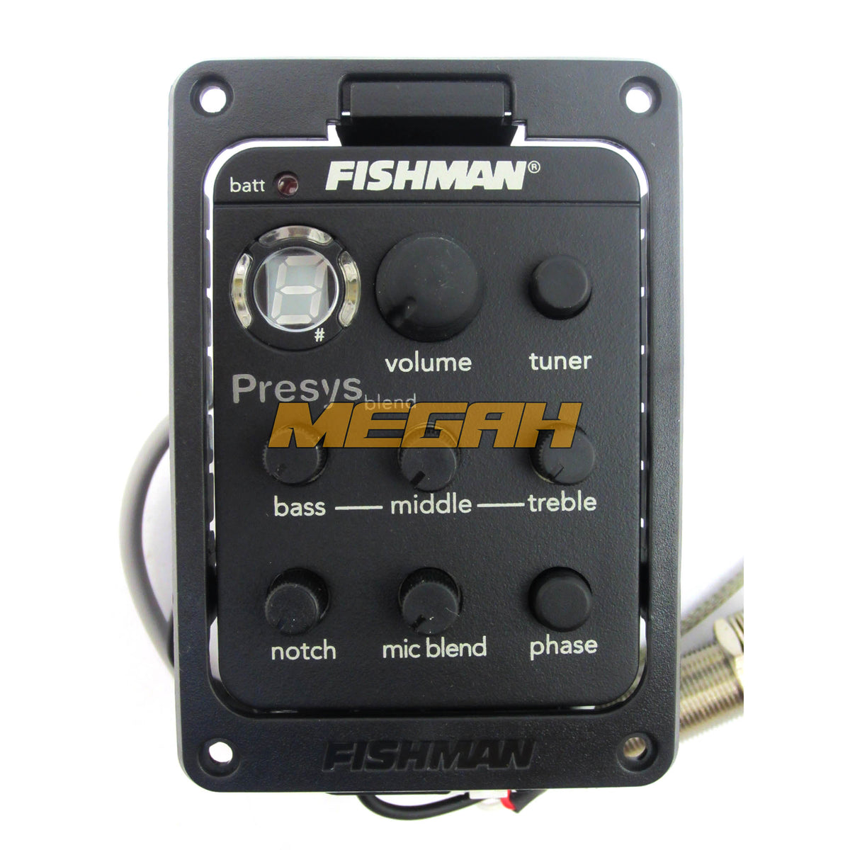 EQUALISER FISHMAN PRESYS BLEND KOREA ORIGINAL (AG886) - Megah Sport