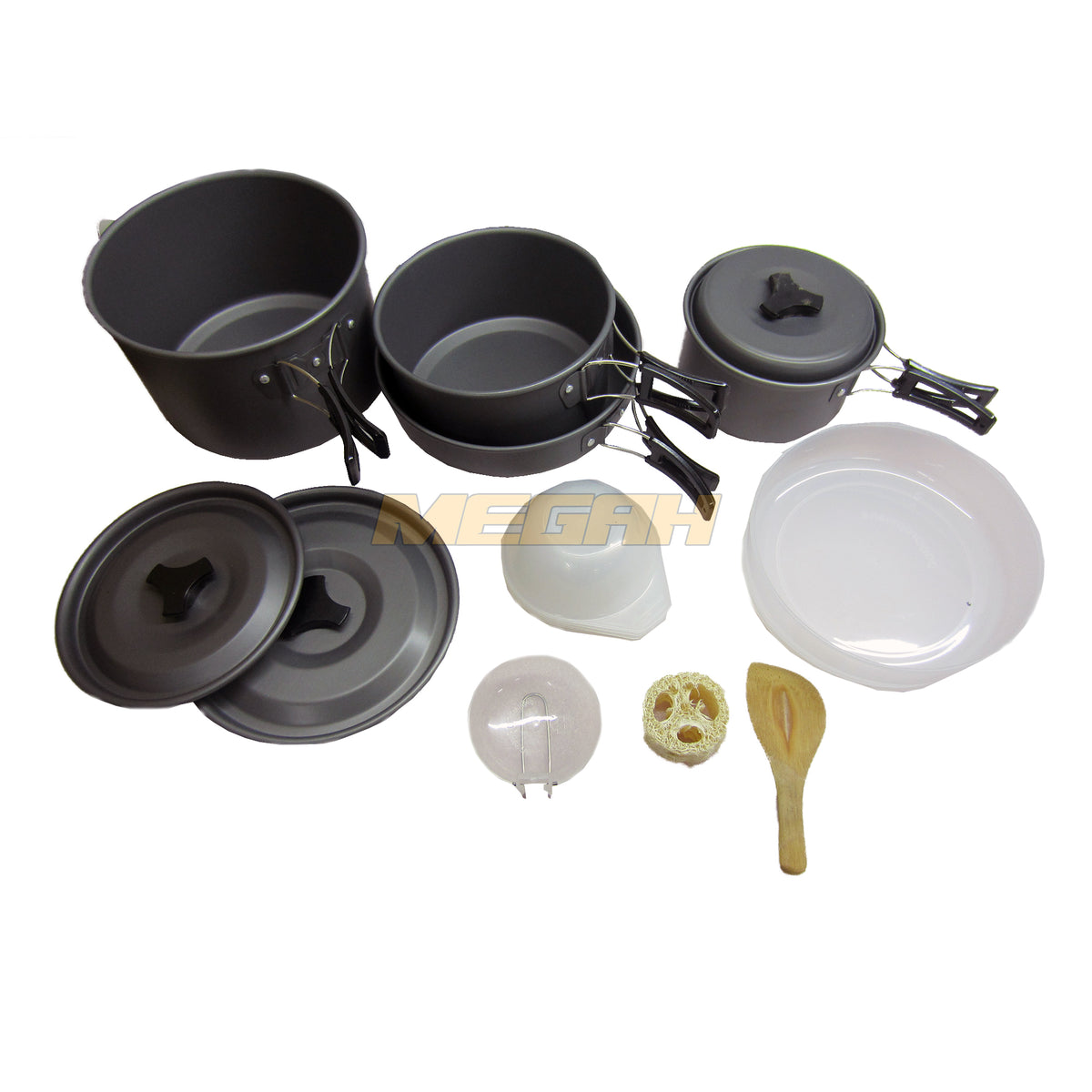 COOKING SET ALAT MASAK MISTING UNTUK 5 ORANG DS500 (LA043) - Megah Sport
