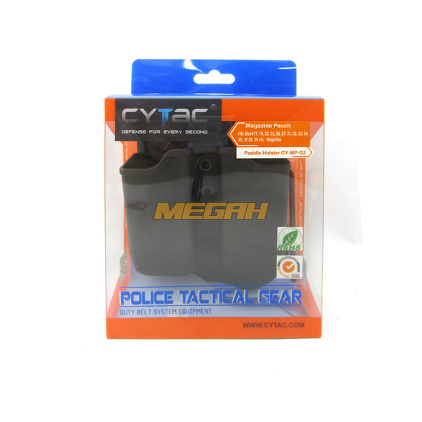 HOLSTER CYTAC DOUBLE MAGAZINE FIT GLOCK OG157 - Megah Sport