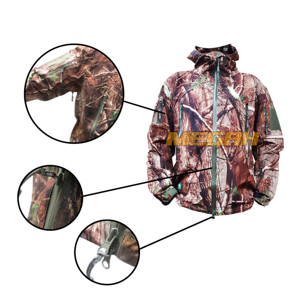 JAKET CAMO SPORT CHIEF OUTDOOR WATERPROOF (JK044) - Megah Sport