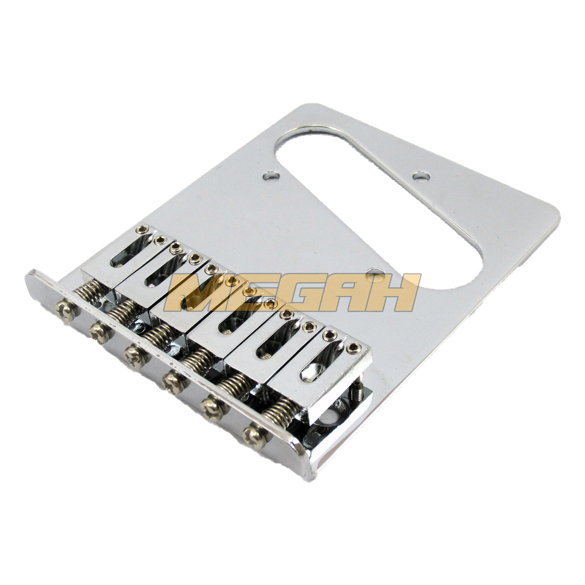 BRIDGE TELECASTER 6 STRING - CHROME (AG095) - Megah Sport Gambar utama produk