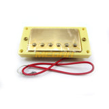 PICK UP GIBSON 6 STRING BRIDGE/NECK - GOLD (AG758) - Megah Sport