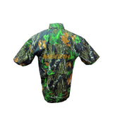 KEMEJA CAMOU TANGAN PENDEK (KS079) - Megah Sport