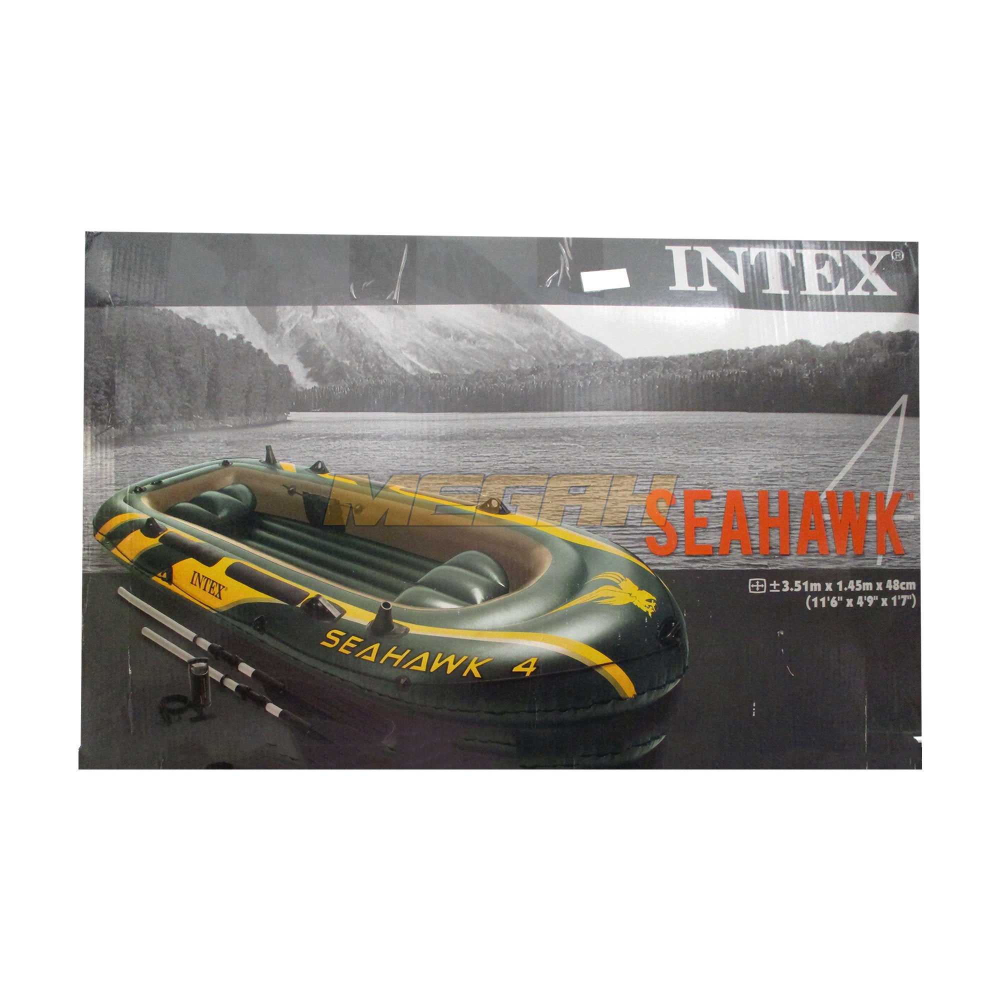 PERAHU KARET SEAHAWK 4 SET (LA180) - Megah Sport