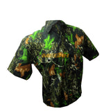 KEMEJA CAMOU TANGAN PENDEK (KS079) - Megah Sport