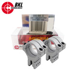 MOUNTING BKL-301 MATTE BLACK & SILVER (MT703) - Megah Sport