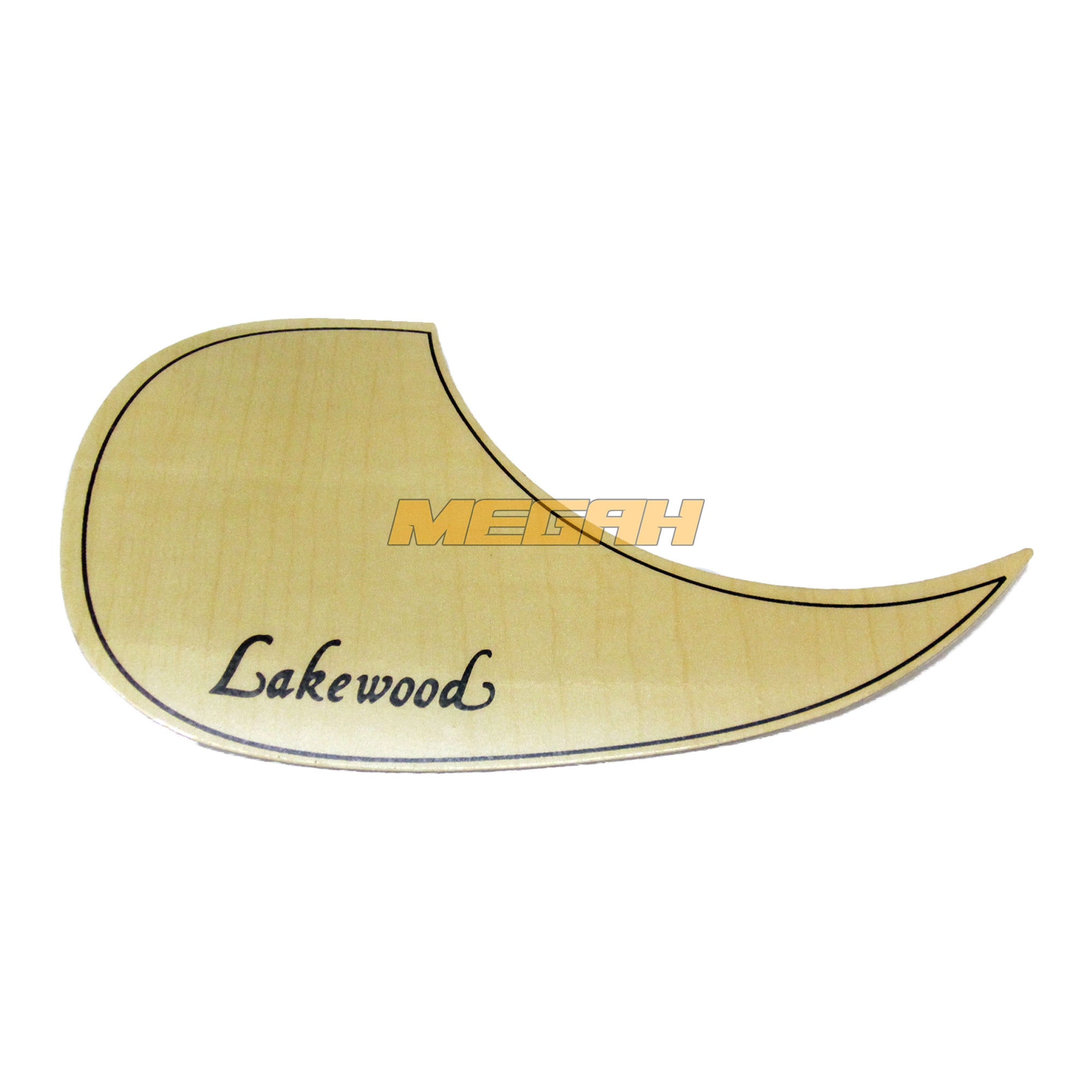 STICKER PICK GITAR GUARD MERK (AG294) - Megah Sport