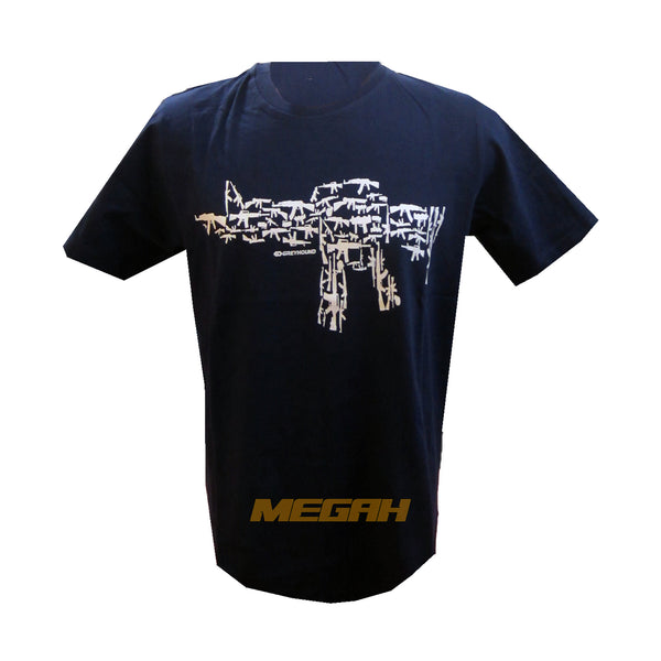 KAOS GREYHOUND DEWASA BLUE (KS035) - Megah Sport