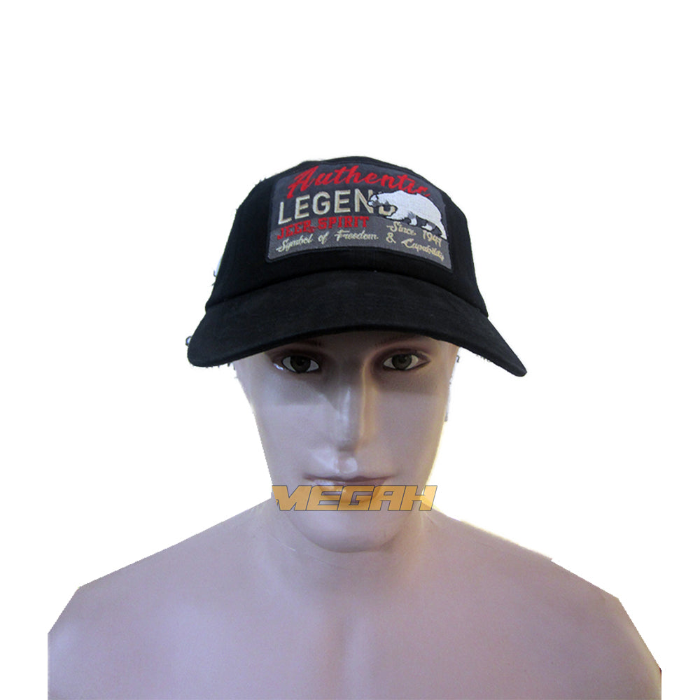 TOPI PET BORDIR BESAR (TI512) - Megah Sport