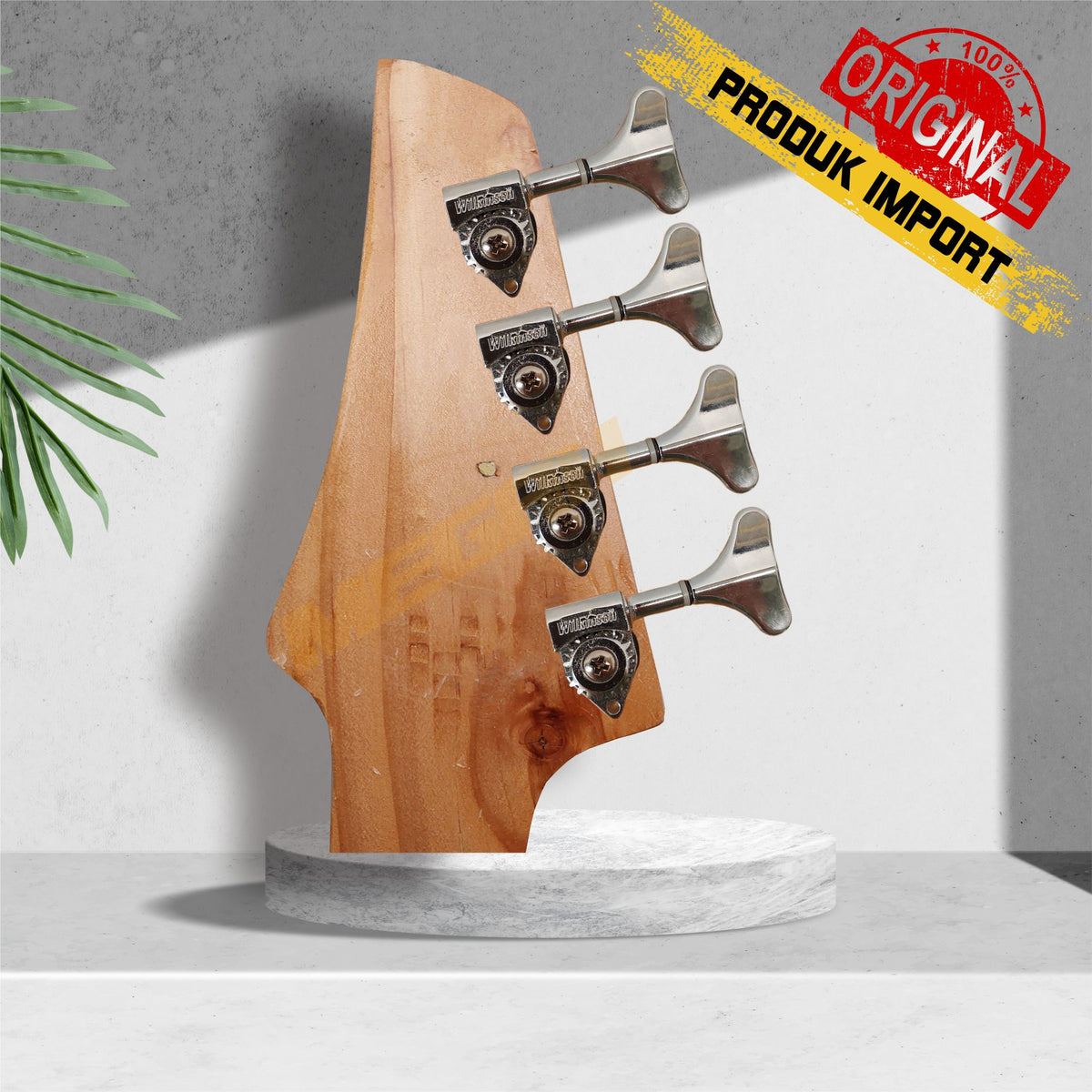 DRYER GITAR BASS WILKINSON R4 / R2+L2 KOREA - CHROME/BLACK