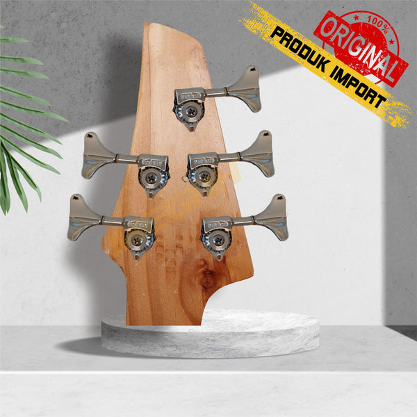 DRYER GITAR BASS WILKINSON R3+L2 KOREA - CHROME/BLACK