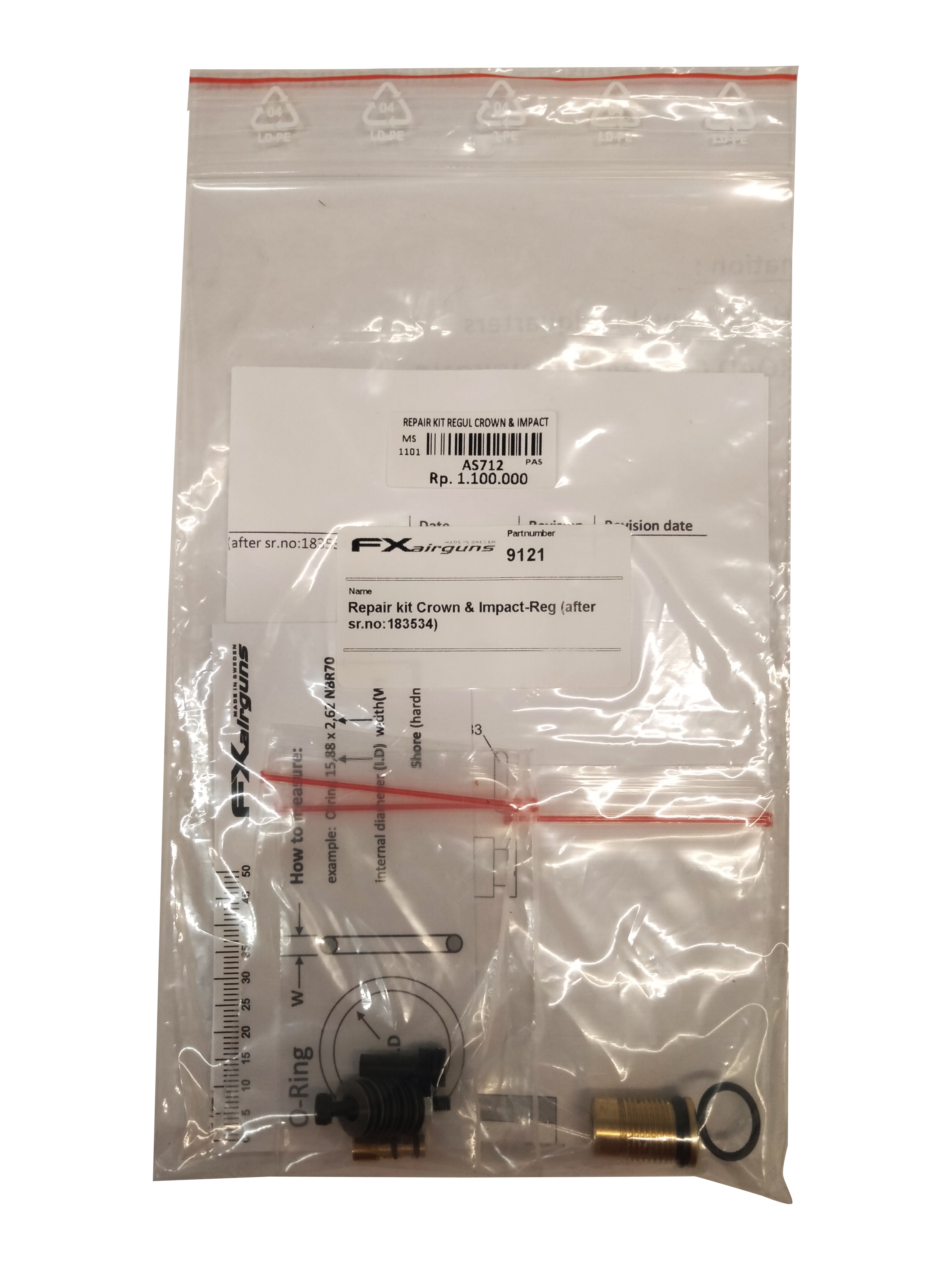 REPAIR KIT REGULATOR FX