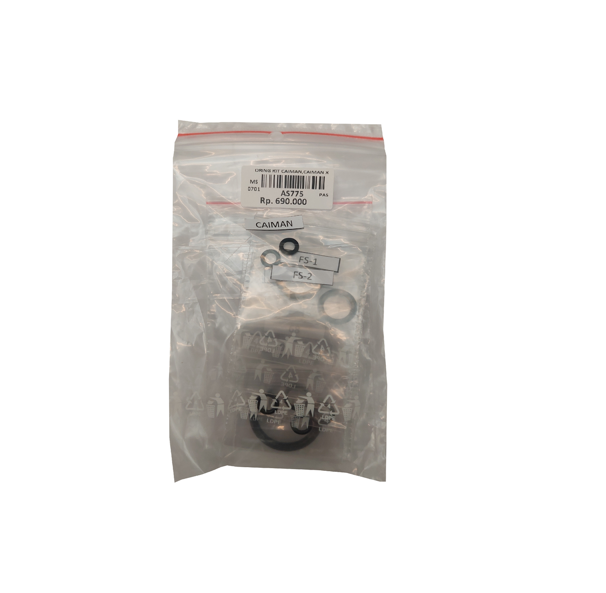 O RING KIT CAIMAN/CAIMAN X