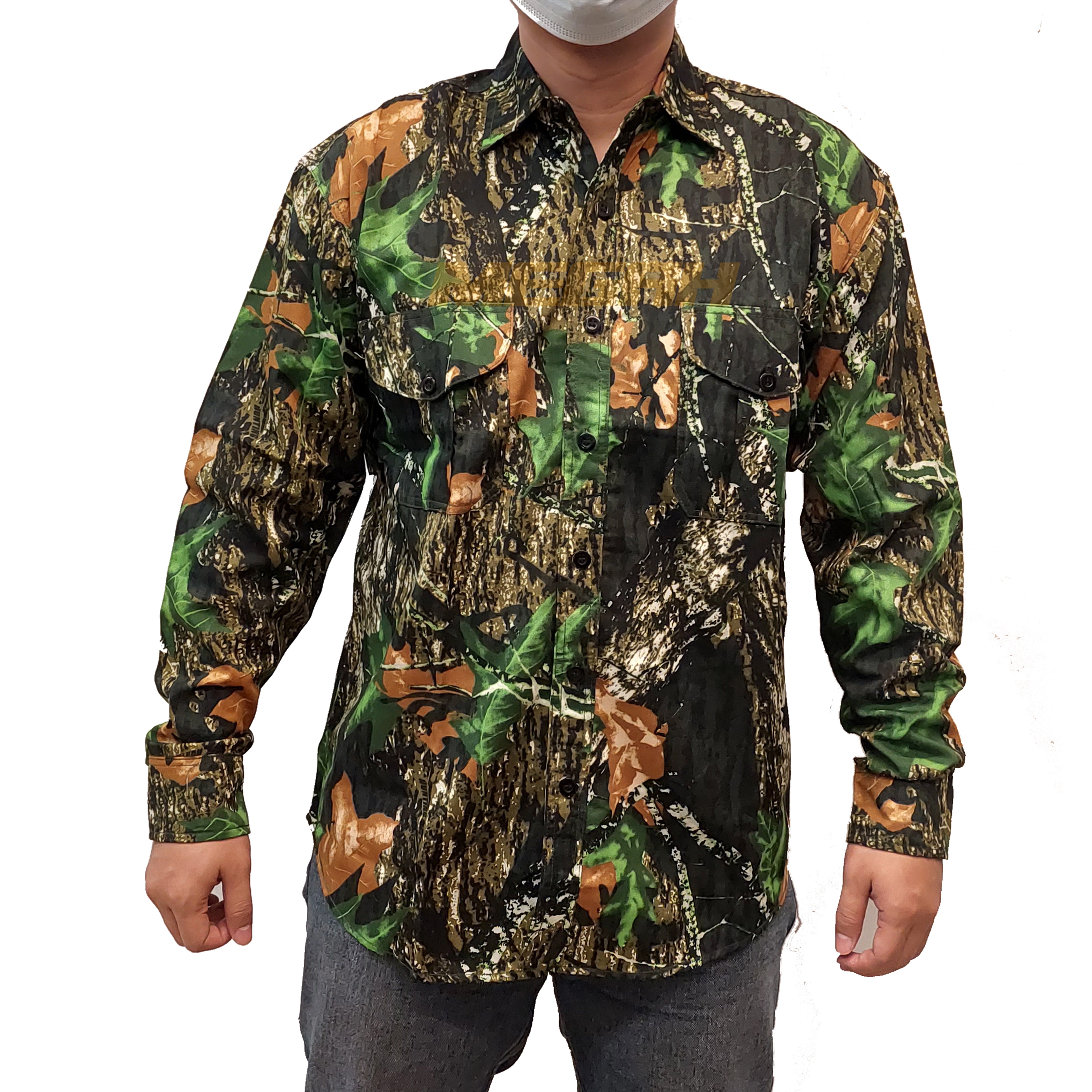 KEMEJA HUNTING STORY CAMO TANGAN PANJANG (KS078)