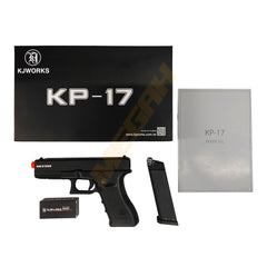KJW G17 BLACK / TAN - AIRSOFT GUN