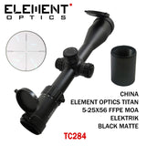 TELESKOP SENAPAN ANGIN ELEMENT OPTICS TITAN 5-25X56 FFP EHR-1C