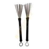 STICK BRUSH METAL CAJON DRUM JAZZ  (AM816)