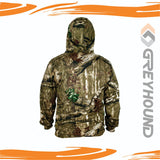 T-SHIRT GREYHOUND CAMO KATUN TANGAN PANJANG TOPI (DARKWOOD)