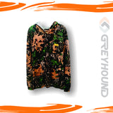 T-SHIRT GREYHOUND CAMO KATUN T. PANJANG TOPI (MOSSY OAK) - XXL XXXL