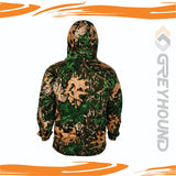 T-SHIRT GREYHOUND CAMO KATUN T. PANJANG TOPI (MOSSY OAK) - XXL XXXL