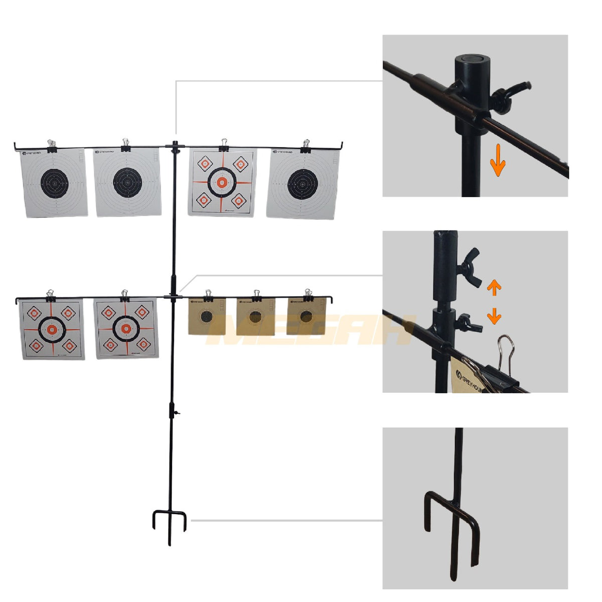 PAPER TARGET STAND (PE483)