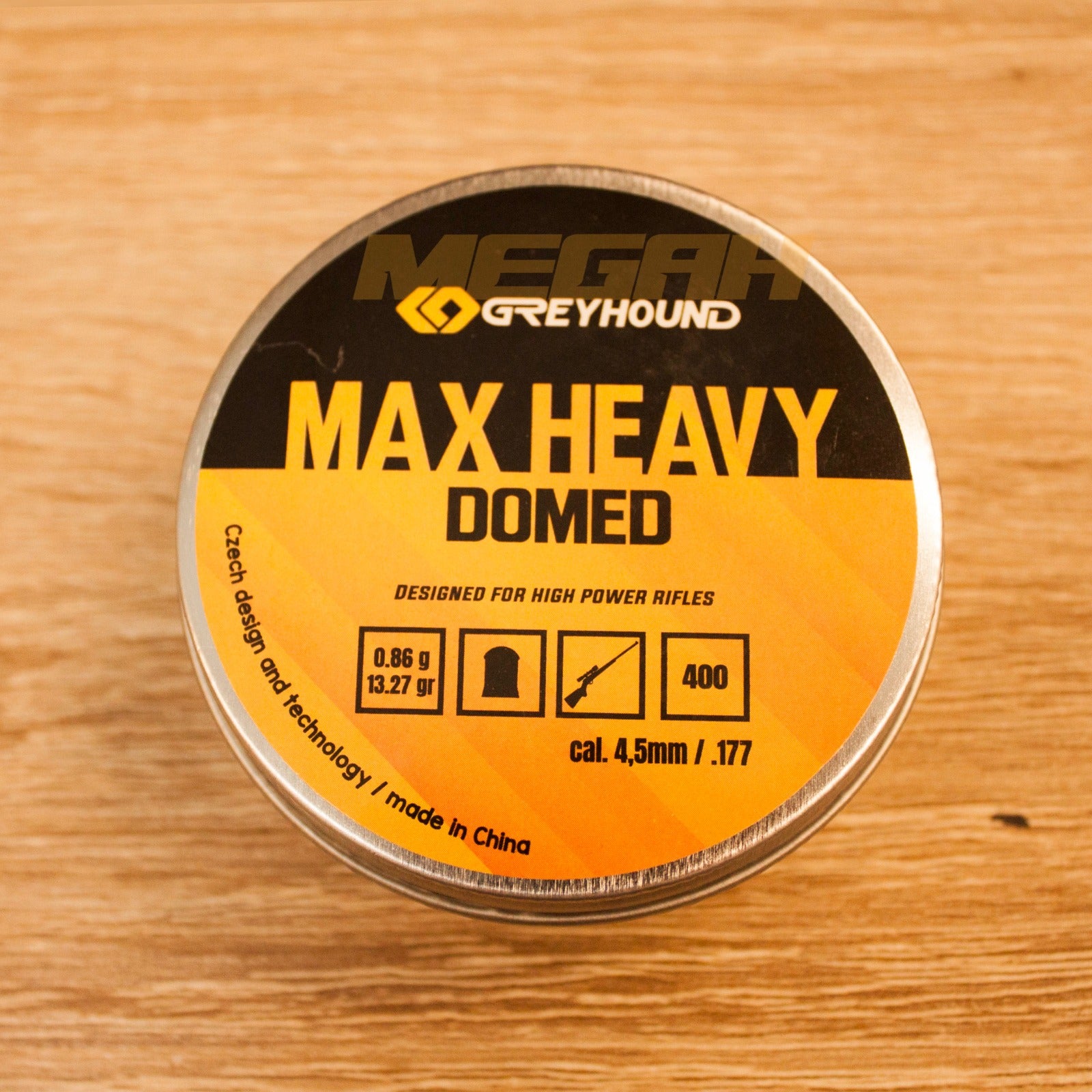 GREYHOUND MAX HEAVY DOMED 13.27 GR