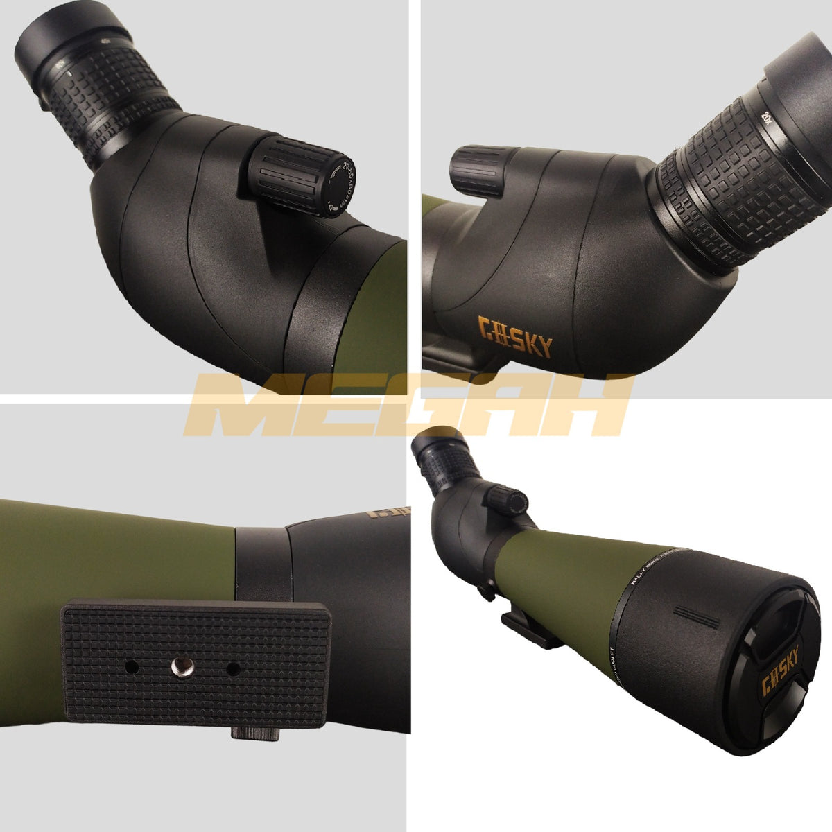 SPOTTING SCOPE GOSKY HORIZON 20-60X80