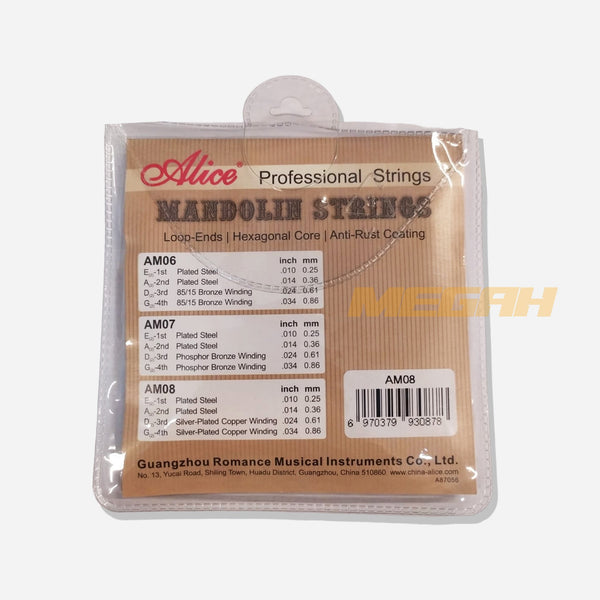 SENAR GITAR MANDOLIN ALICE AM08