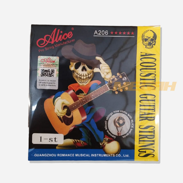 SENAR GITAR AKUSTIK ALICE A206 NO 1-3