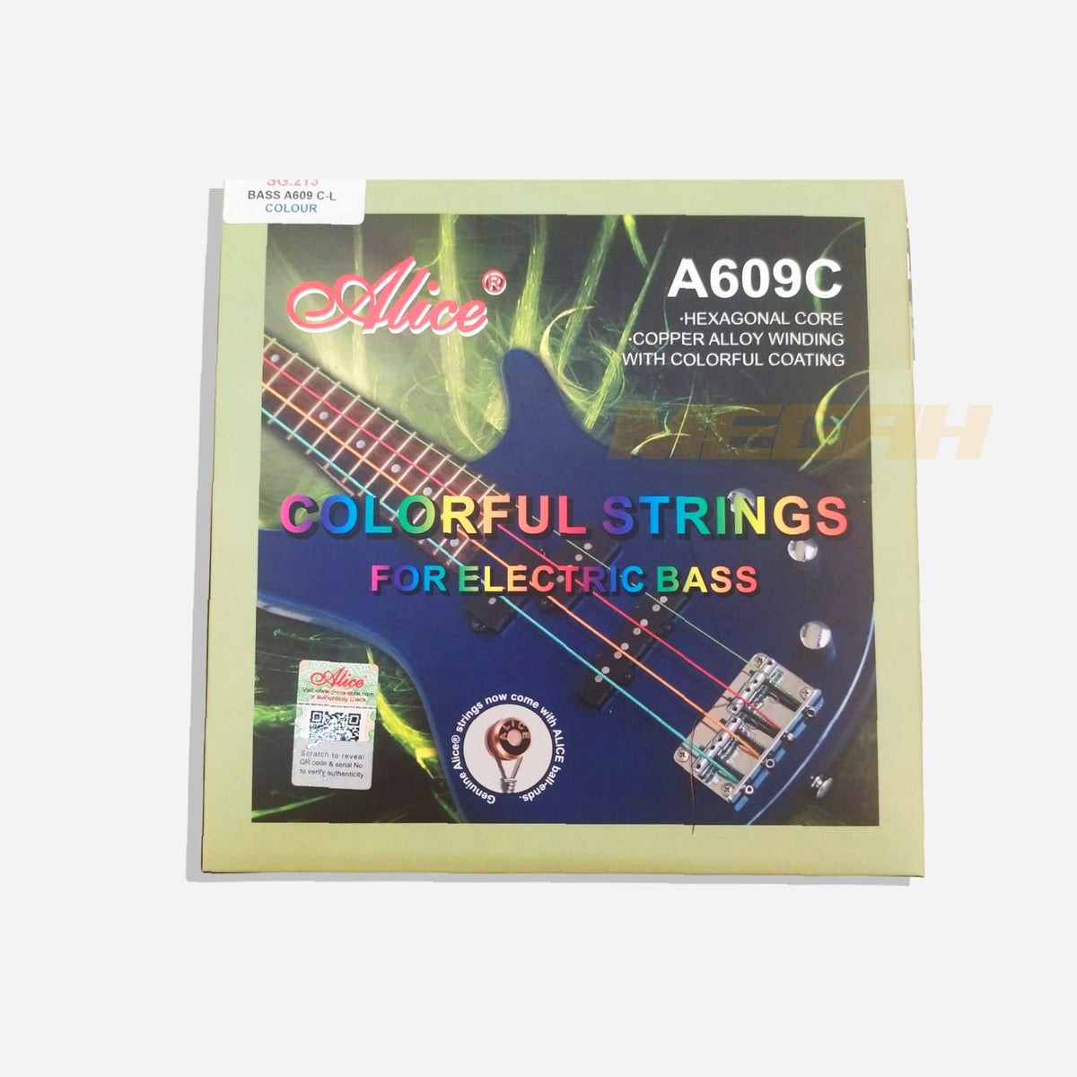 SENAR GITAR BASS ELECTRIC ALICE A609C - 4 STRING (SG213)